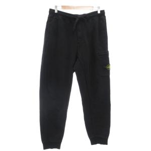 スウェットパンツ ロゴパッチ M ブラック