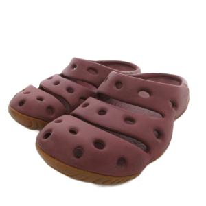 YOGUI PFAS FREE ヨギ クロッグ サンダル 28cm あずき色 赤 レッド 1028957