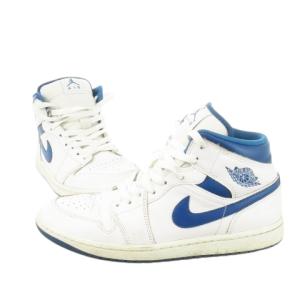NIKE Air Jordan 1 Mid SE Industrial Blue スニーカー