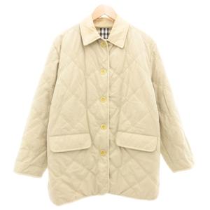 白タグ 90s ヴィンテージ キルティング コート ベージュ