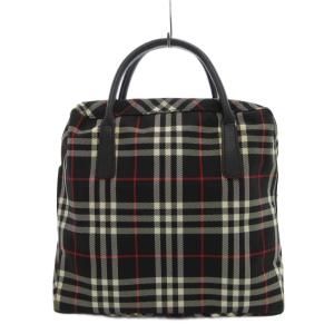 ハンドバッグ ミニトート チェック 黒 /UO GY01