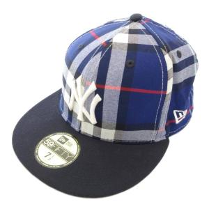 59FIFTY BLACK LABEL SS23 ニューヨーク・ヤンキース マドラスチェック ベースボールキャップ