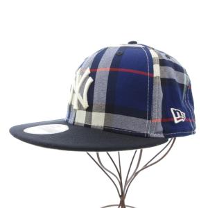 NEW ERA 59FIFTY BLACK LABEL SS23 ニューヨーク・ヤンキース マドラスチェック ベースボールキャップ