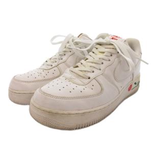 NIKE Air Force 1 Low Rose White Bag