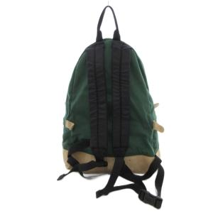 THE NORTH FACE リュックサック デイパック ナイロン スエード切替 緑 NM08055 /UO GY01