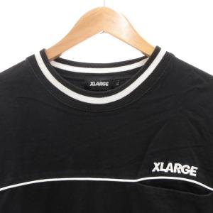 X-LARGE 刺繍レイヤード ロングスリーブ Tシャツ Embroidery Layerd L/S Tee ロンT 長袖