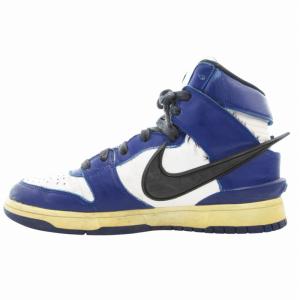 ×AMBUSH DUNK HIGH DEEP ROYAL ハイカットスニーカー