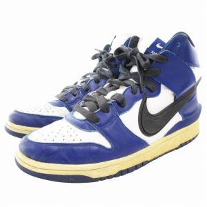NIKE ×AMBUSH DUNK HIGH DEEP ROYAL ハイカットスニーカー