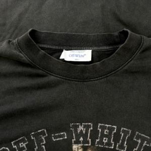 Off-White Mary Skate T-Shirt Tシャツ カットソー 半袖 モックネック スケート マリア バイアスプリント