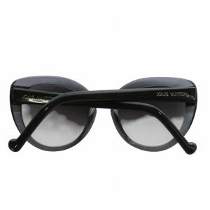 LOUIS VUITTON サングラス セルフレーム グラデーション 5320-145 黒 ブラック Z0719E 93L /XZ