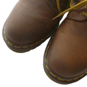 Dr.Martens 5ホールシューズ ローファー レザー ラウンドトゥ レースアップ 5 24cm 茶色 ブラウン /XZ