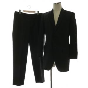 スーツ セットアップ 上下 テーラードジャケット シングル 2B 総裏地 肩パッド センターベント パンツ