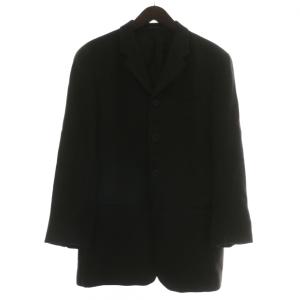 EMPORIO ARMANI スーツ セットアップ 上下 テーラードジャケット シングル 4B 総裏地 肩パッド ノーベント パンツ