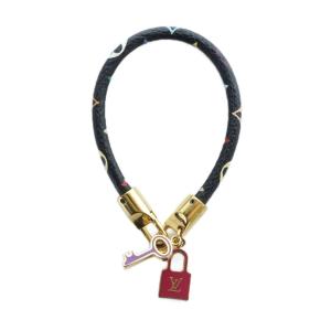 LOUIS VUITTON ブラスレ・ラックイット ブレスレット M6603E モノグラム ブラック