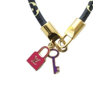 LOUIS VUITTON ブラスレ・ラックイット ブレスレット M6603E モノグラム ブラック