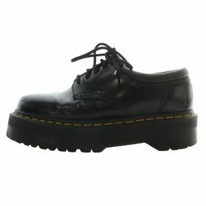 Dr.Martens 8053 QUAD クアッド レトロ ５ホール シューズ ローファー レザー 厚底 ラウンドトゥ ステッチ