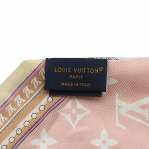 LOUIS VUITTON バンドーBB アルティメット スカーフ 絹 シルク モノグラム 総柄 ロゴ マルチカラー M78819