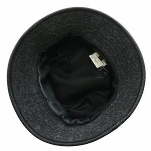 HERMES MOTSCH 帽子 バケットハット 57 グレー