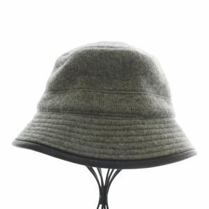 HERMES MOTSCH 帽子 バケットハット 57 グレー