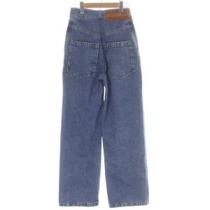 LOEWE アナグラム バギー デニムパンツ 32 インディゴブルー