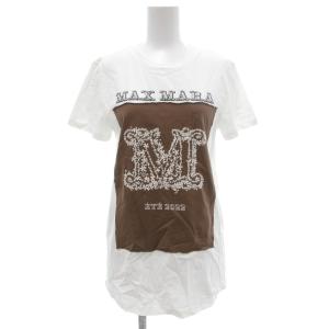 白タグ Tシャツ カットソー 半袖 ロゴ プリント 白 ホワイト /JS GY19