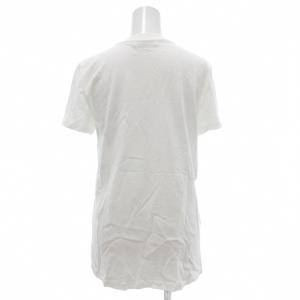 Max Mara 白タグ Tシャツ カットソー 半袖 ロゴ プリント 白 ホワイト /JS GY19