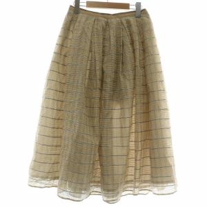 24年製 Jeanne フレアスカート シルク 40