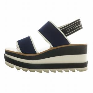 STELLA McCARTNEY スニーク エリス SNEAK ELYSE サンダル 厚底 オープントゥ プラットフォーム ストラップ ロゴ