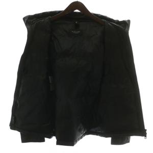 BURBERRY BLACK LABEL ダウンジャケット ファー シルバーフォックス