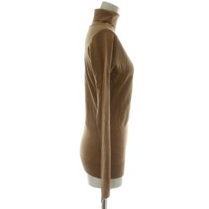 JOHN SMEDLEY ニット セーター ウール 長袖 タートルネック S 茶色 ブラウン /XZ GY19