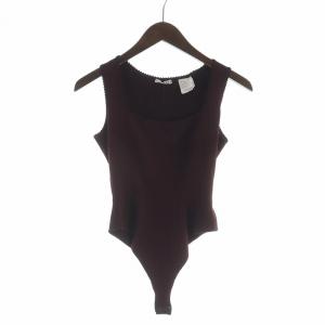 ヴィンテージ ボディースーツ XS レッド