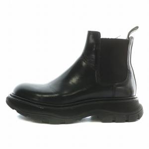 Alexander McQueen サイドゴアブーツ 39 ブラック 641837