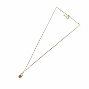 CELINE ネックレス 南京錠 ゴールドカラー