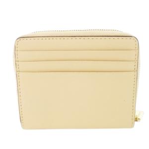 MICHAEL KORS 二つ折り財布 ウォレット 小銭入れあり ラウンドファスナー レザー 革 ロゴ ペールオレンジ /CK31