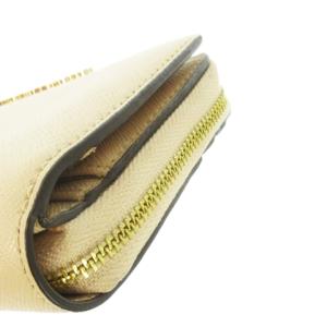 MICHAEL KORS 二つ折り財布 ウォレット 小銭入れあり ラウンドファスナー レザー 革 ロゴ ペールオレンジ /CK31