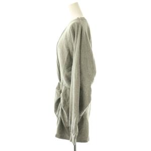 ISABEL MARANT ETOILE スウェットワンピース 長袖 ひざ丈 40 グレー /SS OS GY19