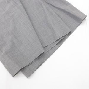 FOXEY ワイドクロップドパンツ 42 グレー 38310