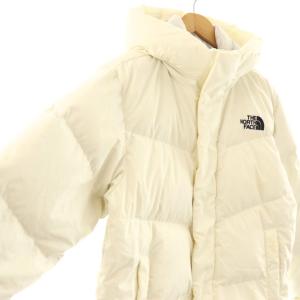 THE NORTH FACE ダウンジャケット アウター ロゴ L ホワイト /DO GY19