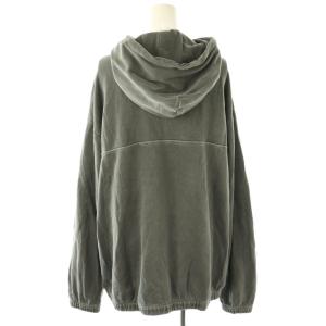 THE NORTH FACE ハーフジップパーカー ロゴ ワンポイント M グレー /AT GY19