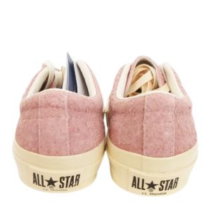 CONVERSE STAR&BARS US SUEDE ローカットスニーカー ワンスター ライン 23.5cm ピンク 1SE191