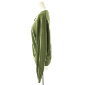 POLO RALPH LAUREN カーディガン ワンポイント ロゴ  XL カーキ /SS OS GY19