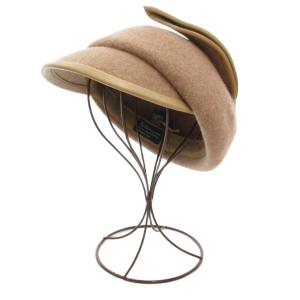 CA4LA タグ付き MAY FELT5 キャスケット 帽子 ウールフェルト ベージュ /AE GY19