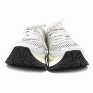 JIMMY CHOO スニーカー シューズ ローカット ロゴ 37.5 24.5cm 白 ホワイト /AE GY19