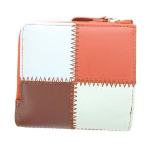 MARY QUANT 二つ折り財布 ウォレット 花モチーフ レザー マルチカラー /JS GY19