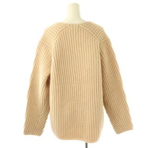 Acne Studios デボラ ニット セーター 長袖 ウール 畦編み ローゲージ XS ベージュ /NR GY1