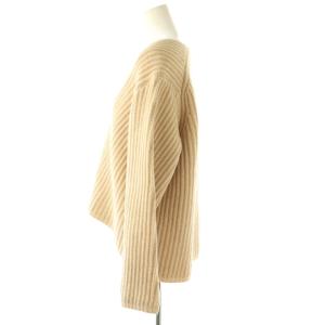 Acne Studios デボラ ニット セーター 長袖 ウール 畦編み ローゲージ XS ベージュ /NR GY1