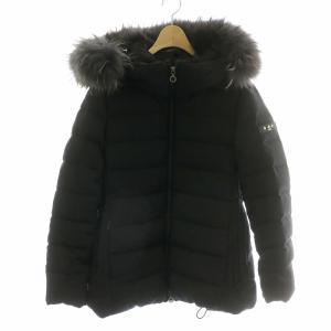 23AW KOSAVA ダウン ジャケット ラクーンファー 1 ブラック