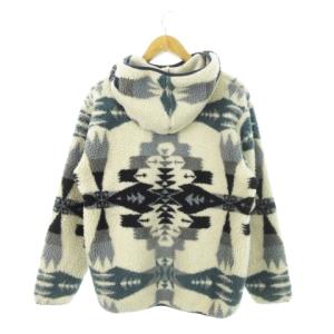 PENDLETON × ニコアンド Niko and.. ニコアンド別注 ボアジャケット フリース スタンドカラー ジップアップ