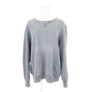 The Golden State トレーナー スウェット ラウンドネック 長袖 ヴィンテージ加工 ウォッシュダメージ加工