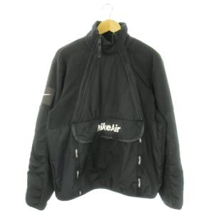 Air フリースジャケット ハーフジップ L ブラック